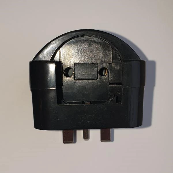 Lucide CONVERTOR PLUG - Prise 3-pin - 13A - Noir - DETAIL 3